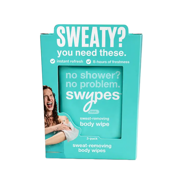 Swypes All Over Body Wipes - 3 Sachets