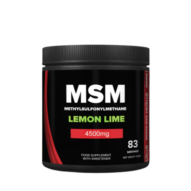 Strom Sports MSM  500g Lemon Lime