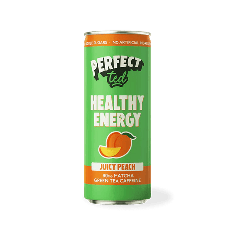 PerfectTed Healthy Energy - Juicy Peach - 12x250ml