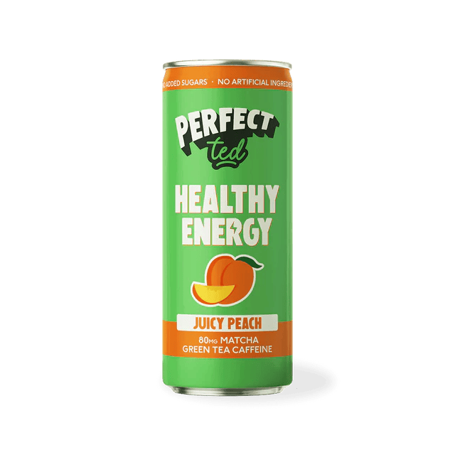 PerfectTed Healthy Energy - Juicy Peach - 12x250ml