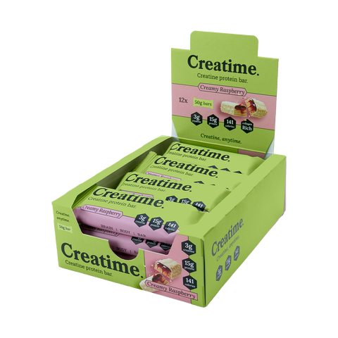 Creatime Creatine Protein Bar - Cookie Crunch - 12x50g