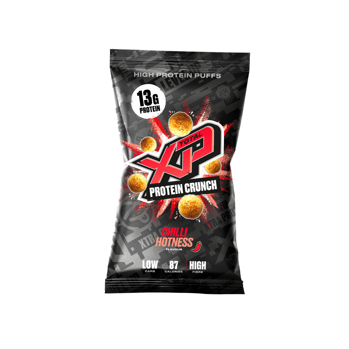 TOTAL XP Protein Crunch - Chilli Hotness - 12x26g