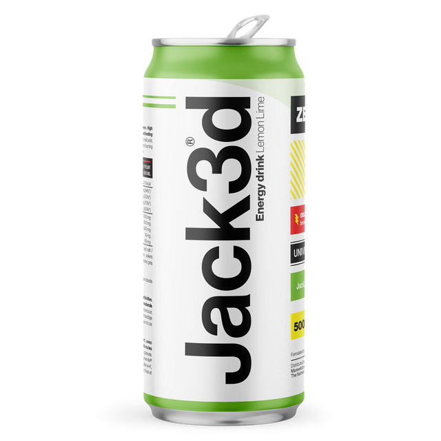 USP Labs Jack3d Energy - Lemon Lime - 12x500ml