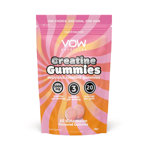 VOW Nutrition Creatine Gummies - Sour Apple - 60 Tabs