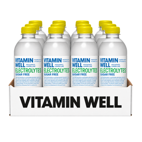 Vitamin Well Sport 002 (Sugar Free) - Lemon/Lime - 12x500ml