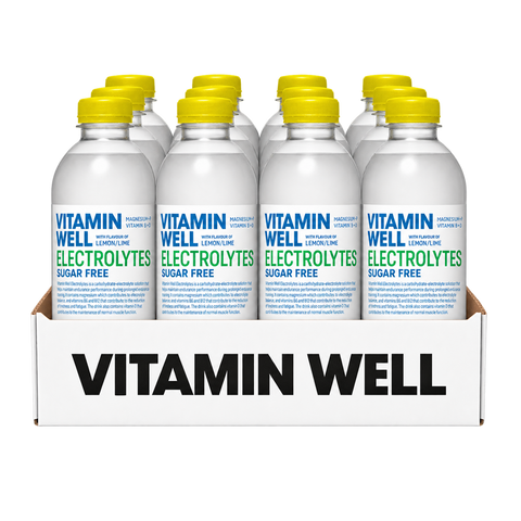 Vitamin Well Sport 002 (Sugar Free) - Lemon/Lime - 12x500ml