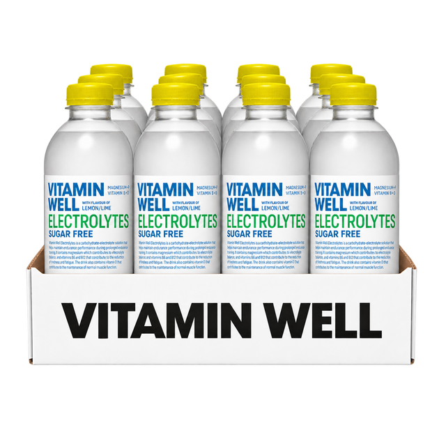 Vitamin Well Sport 002 (Sugar Free) - Lemon/Lime - 12x500ml