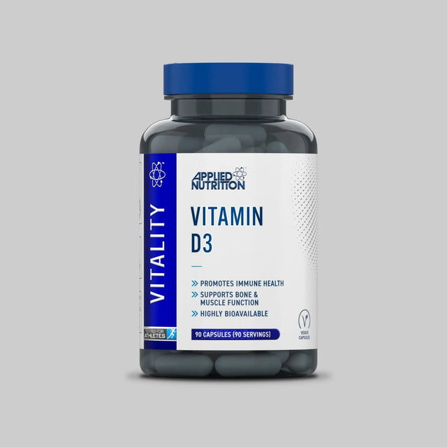 Applied Nutrition Vitamin D3 90 Veg Caps - 90Veg Caps
