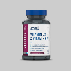 Applied Nutrition Vitamin D3 + Vitamin K2 - 90 Caps