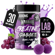 Warrior Creatine Gummies - Blue Razz - 90 Gummies