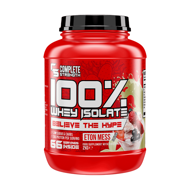 Complete Strength Whey Isolate - Eton Mess - 2kg