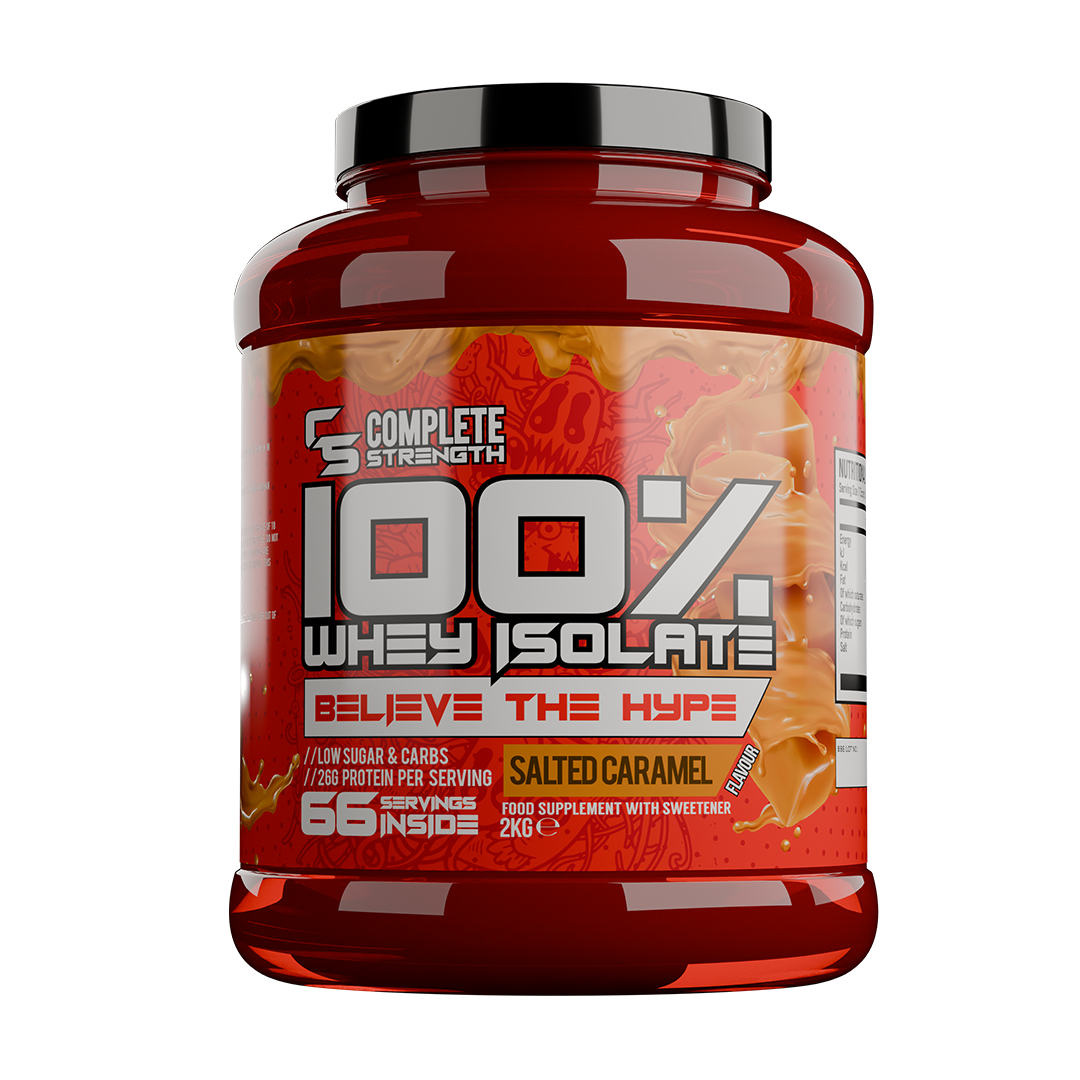 Complete Strength Whey Isolate - Salted Caramel - 2kg
