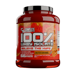 Complete Strength Whey Isolate - Salted Caramel - 2kg