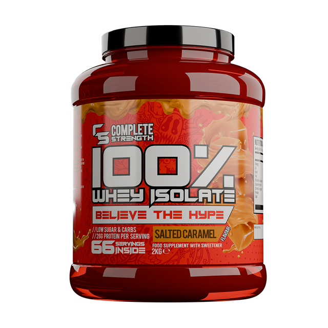 Complete Strength Whey Isolate - Salted Caramel - 2kg