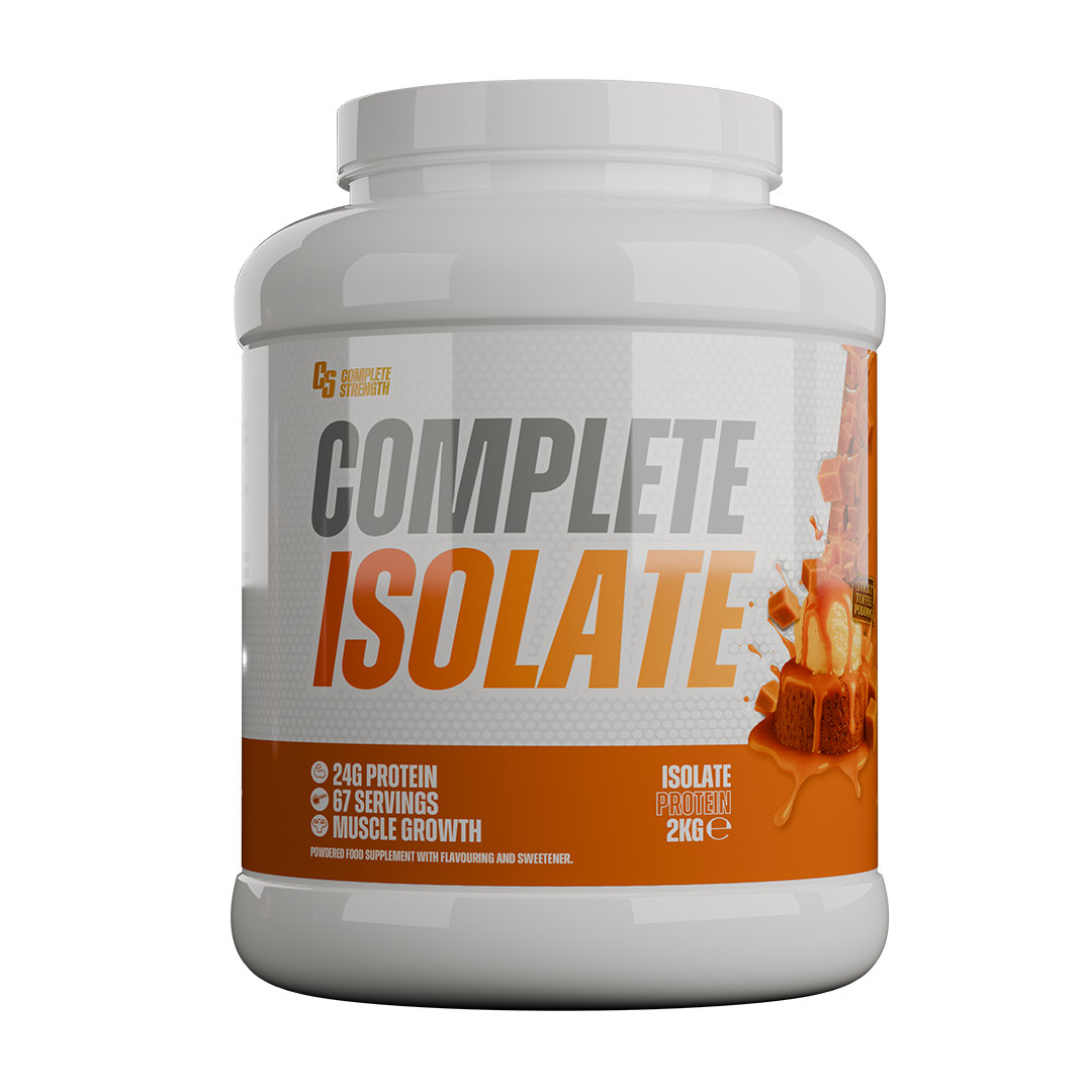 Complete Strength Whey Isolate - Sticky Toffee Pudding - 2kg