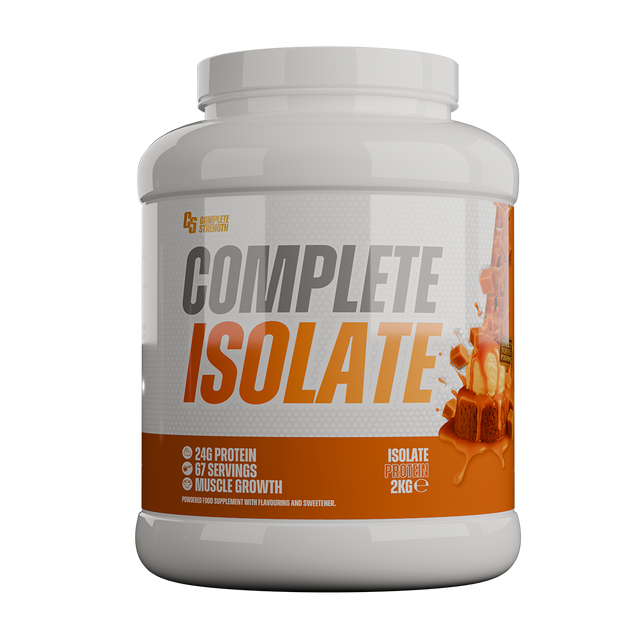 Complete Strength Whey Isolate - Sticky Toffee Pudding - 2kg