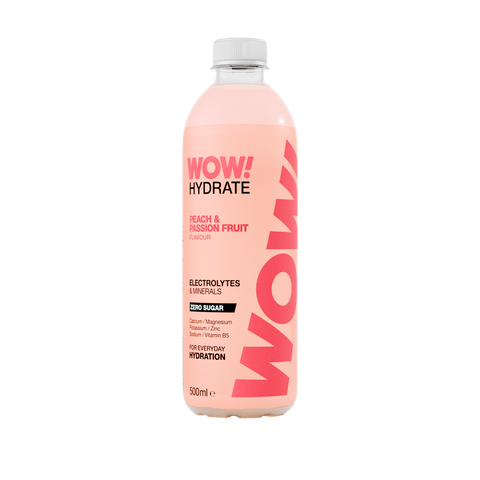 WOW! Hydrate - Blackcurrant & Mint - 12x500ml