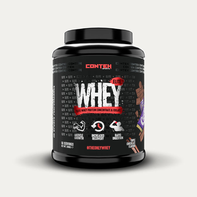Conteh Sports Whey Elite - Triple Chocolate - 1980g