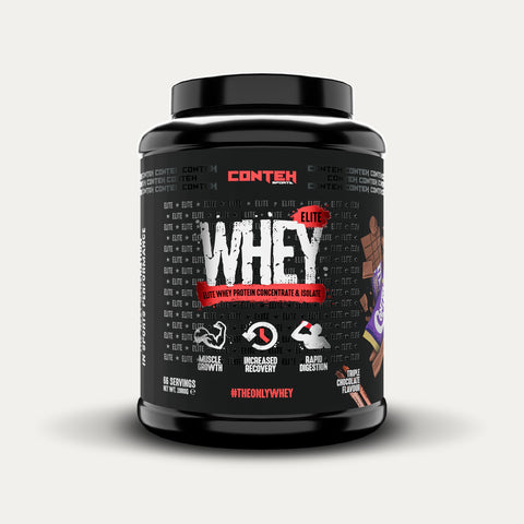 Conteh Sports Whey Elite - Triple Chocolate - 1980g