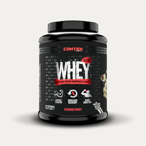 Conteh Sports Whey Elite - White Chocolate Hazelnut - 1980g