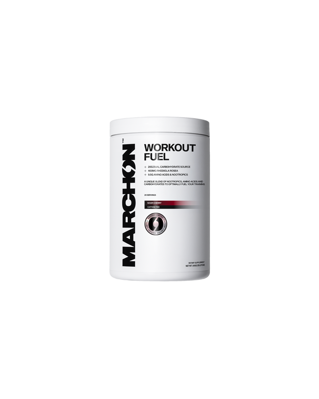 Marchon Supplements Workout Fuel 2.0 Caffeine Free - Sour Cherry - 640g