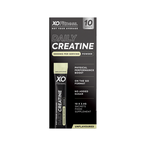 XO Fitness Creatine Sticks - Unflavoured - 10x3.4g