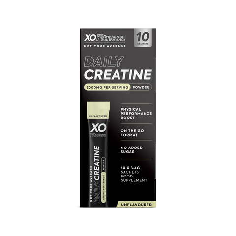 XO Fitness Creatine Sticks - Unflavoured - 10x3.4g