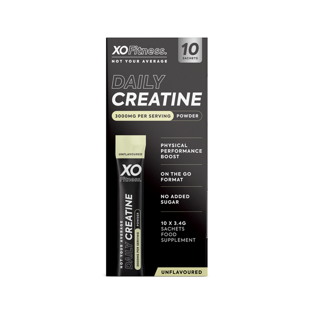 XO Fitness Creatine Sticks - Unflavoured - 10x3.4g