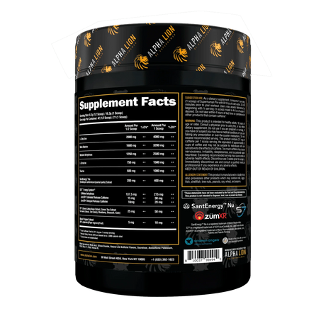 Alpha Lion SuperHuman Pre Workout 342.3g - GymStack