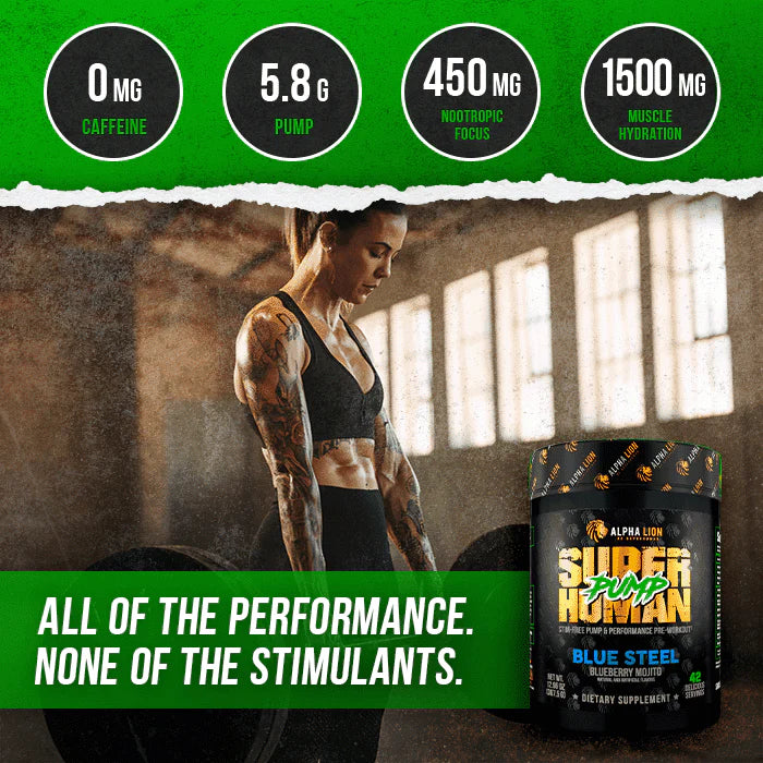Alpha Lion SuperHuman Pump 367g - GymStack