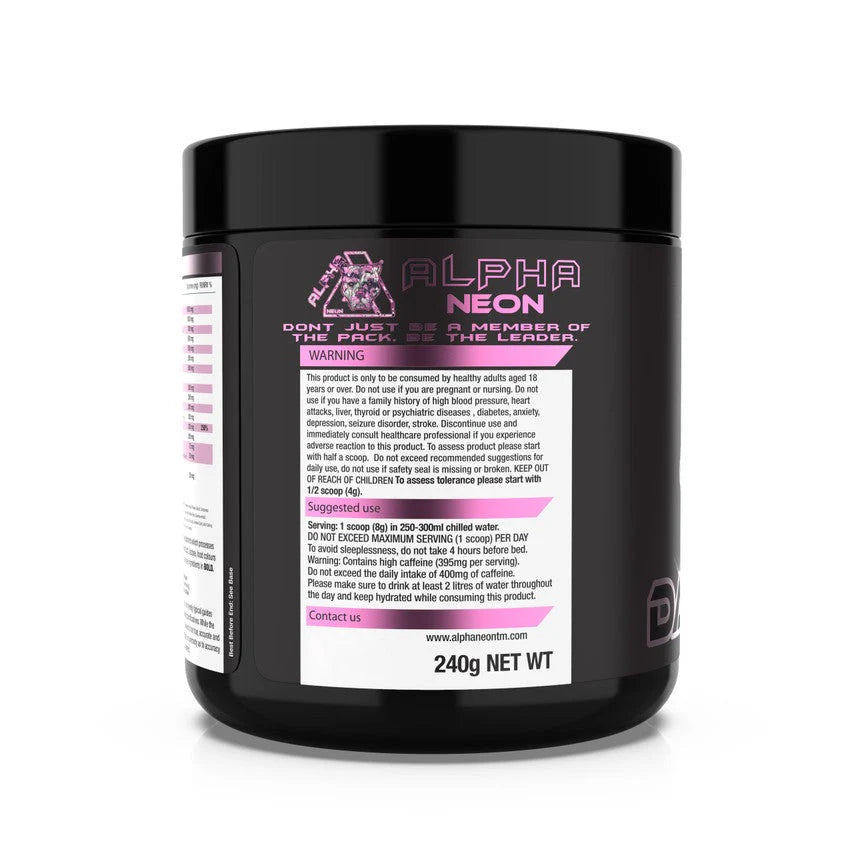 Alpha Neon Darkshred - GymStack