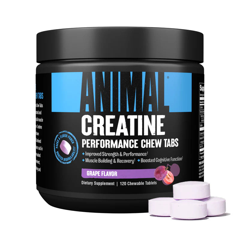Animal Creatine Chews 120 Tabs - GymStack