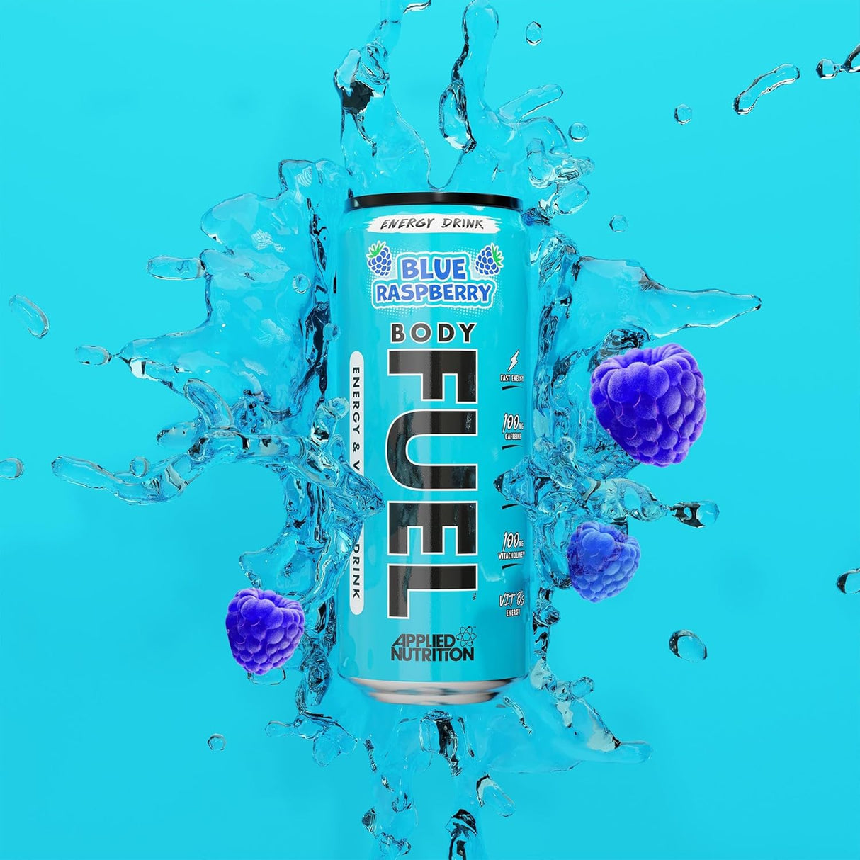 Applied Nutrition Body Fuel Energy Can 12x330ml - gymstack.