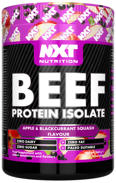 NXT Nutrition Beef Protein Isolate - Mixed Selection Box - 20 Sachets