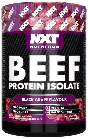 NXT Nutrition Beef Protein Isolate - Black Grape - 1.8kg