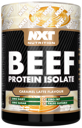 NXT Nutrition Beef Protein Isolate - Caramel Latte - 540g