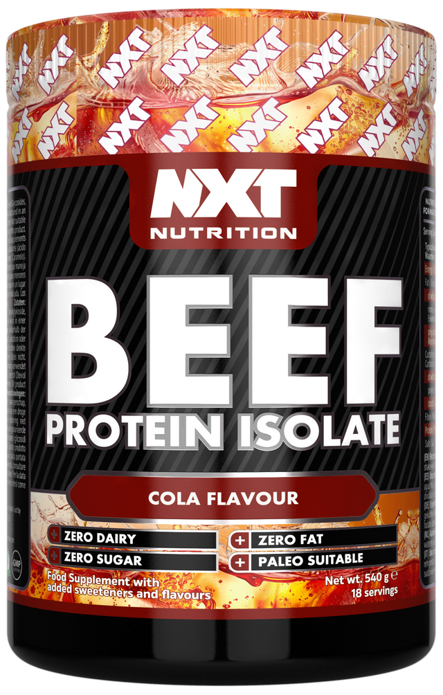 NXT Nutrition Beef Protein Isolate - Cola - 540g