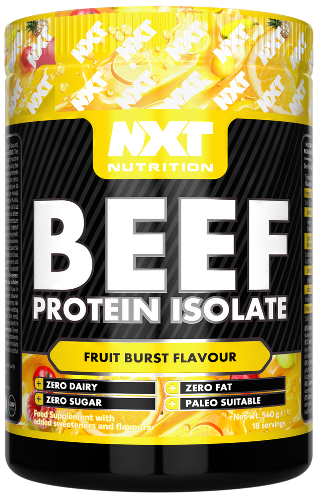 NXT Nutrition Beef Protein Isolate - Fruit Burst - 1.8kg