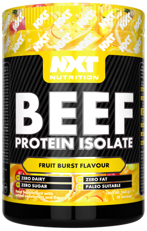 NXT Nutrition Beef Protein Isolate - Fruit Burst - 540g