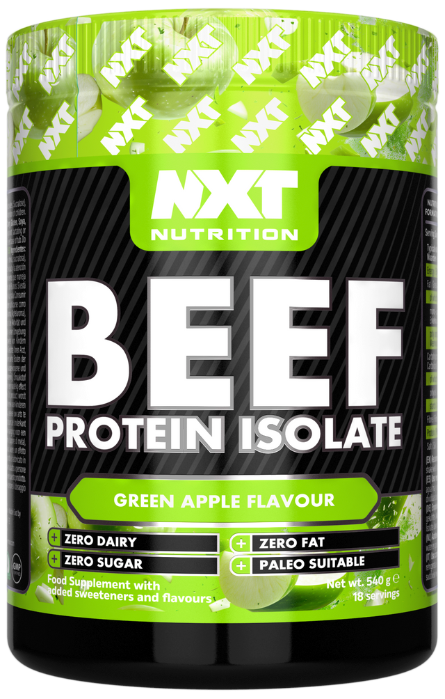 NXT Nutrition Beef Protein Isolate - Apple & Blackcurrant - 1.8kg