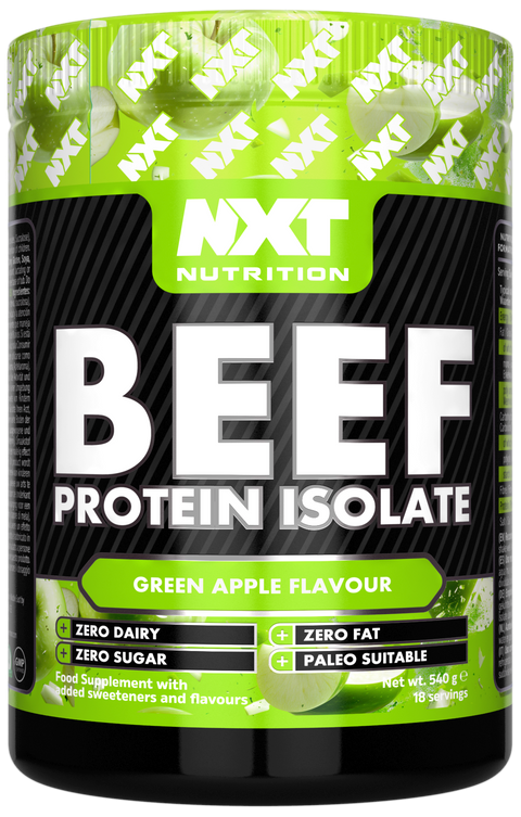 NXT Nutrition Beef Protein Isolate - Apple - 540g