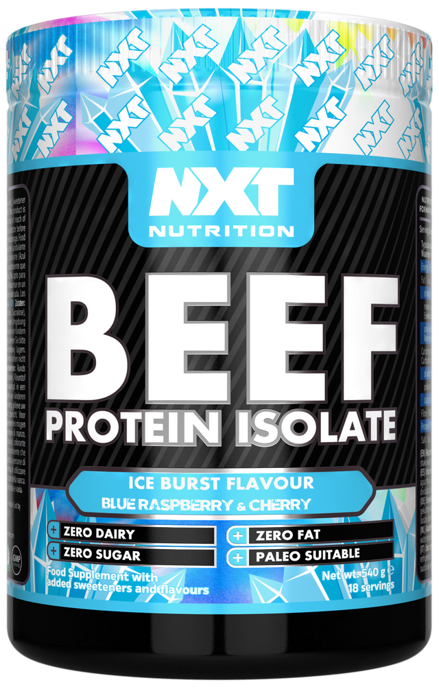 NXT Nutrition Beef Protein Isolate - Ice Blast - 540g
