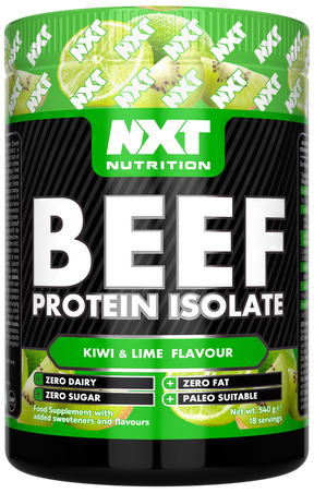 NXT Nutrition Beef Protein Isolate - Kiwi & Lime - 540g