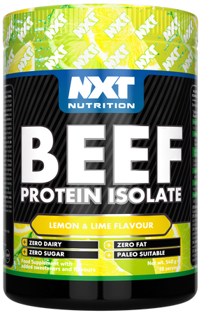 NXT Nutrition Beef Protein Isolate - Lemon & Lime - 540g