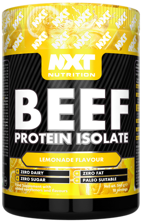 NXT Nutrition Beef Protein Isolate - Lemonade - 540g