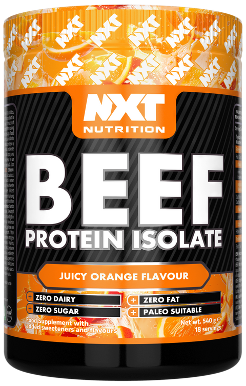 NXT Nutrition Beef Protein Isolate - Mango & Orange - 540g