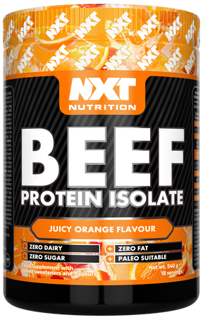 NXT Nutrition Beef Protein Isolate - Juicy Orange - 540g