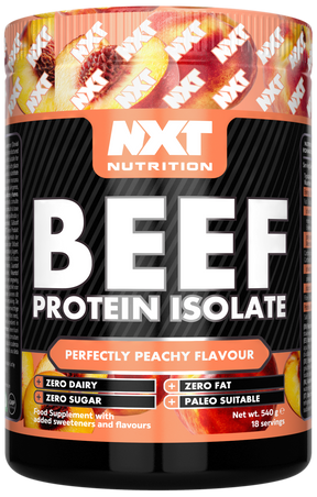 NXT Nutrition Beef Protein Isolate - Perfectly Peachy - 1.8kg