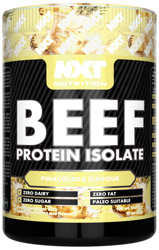 NXT Nutrition Beef Protein Isolate - Pina Colada - 1.8kg