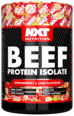 NXT Nutrition Beef Protein Isolate - Strawberry Lime Crush - 1.8kg